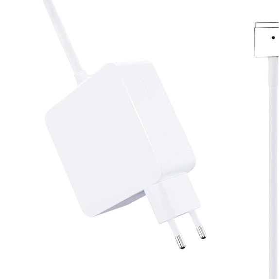 MagSafe 2 charging adapter, 60W, compatible with Apple