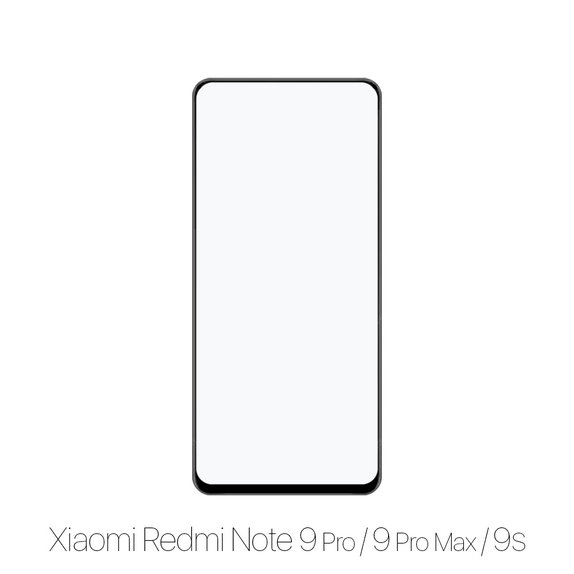 FixPremium FullCover Glass - Tempered Glass for Xiaomi Redmi Note 9 Pro, 9 Pro Max & 9S
