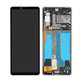 Sony Xperia 10 IV XQCC54 - LCD Display + Touch Screen + Frame (White) - A5047174A Genuine Service Pack