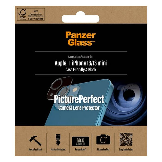 PanzerGlass - Rear Camera Lens Protector PicturePerfect for iPhone 13 mini & 13, transparent