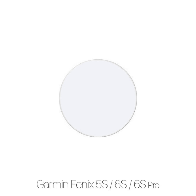 FixPremium Watch Protector - Tempered Glass for Garmin Fenix 5S, 6S & 6S Pro