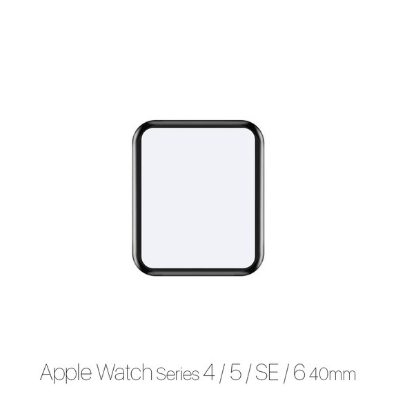 FixPremium Watch Protector - Plexiglas for Apple Watch 4, 5, 6, SE (1st gen) & SE (2nd gen) (40mm)