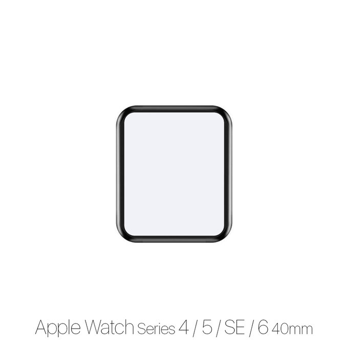FixPremium Watch Protector - Plexiglas for Apple Watch 4, 5, 6, SE (1st gen) & SE (2nd gen) (40mm)