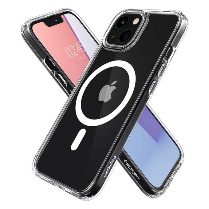 Spigen - Case Ultra Hybrid with MagSafe for iPhone 13, white