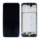 Samsung Galaxy M21 M215F - LCD Display + Touch Screen + Frame (Black) TFT