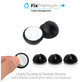 FixPremium - Cable Organizer - Cable Holder - Set of 3, black