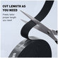 Elough - Cable Organizer - Cable Tape (0.5m), black