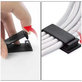 FixPremium - Cable Organizer - Clips - Set of 5, black