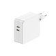 Dual USB-C charging adapter, 35W, compatible with Apple