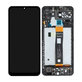 Samsung Galaxy A04S A047F - LCD Display + Touch Screen + Frame (Black) - GH82-29805A, GH82-29806A Genuine Service Pack