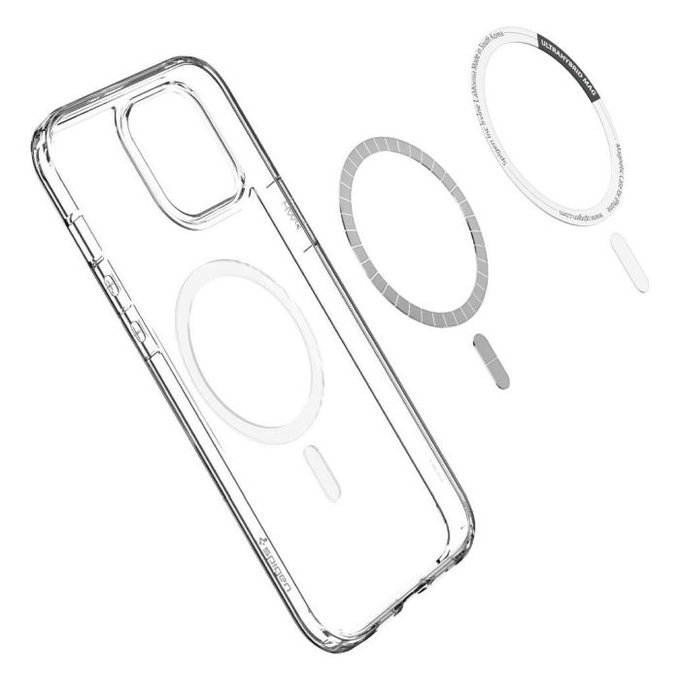 Spigen - Case Ultra Hybrid with MagSafe for iPhone 12 Pro Max, white