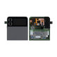Samsung Galaxy Z Flip 4 F721B - LCD Display + Touch Screen + Frame (External) (Graphite) - GH97-27947A Genuine Service Pack