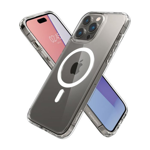 Spigen - Case Ultra Hybrid with MagSafe for iPhone 14 Pro, white