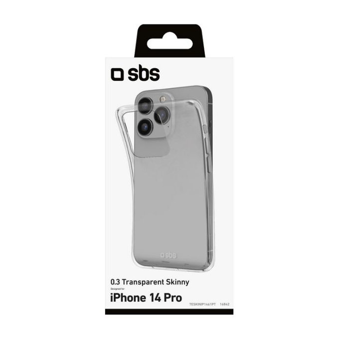 SBS - Case Skinny for iPhone 14 Pro, transparent