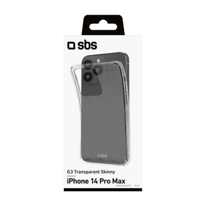 SBS - Case Skinny for iPhone 14 Pro Max, transparent