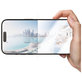 Tempered Glass UWF Anti-Reflective AB with Applicator for iPhone 14 Pro, Black, PanzerGlass
