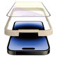 Tempered Glass UWF Anti-Bluelight AB with Applicator for iPhone 14 Pro, Black, PanzerGlass