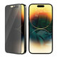 Tempered Glass UWF Privacy AB with Applicator for iPhone 14 Pro, Black, PanzerGlass