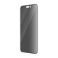 Tempered Glass UWF Privacy AB with Applicator for iPhone 14 Pro, Black, PanzerGlass