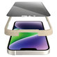 Tempered Glass UWF Privacy AB with Applicator for iPhone 14 Plus/13 Pro Max, Black, PanzerGlass
