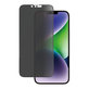 Tempered Glass UWF Privacy AB with Applicator for iPhone 14 Plus/13 Pro Max, Black, PanzerGlass