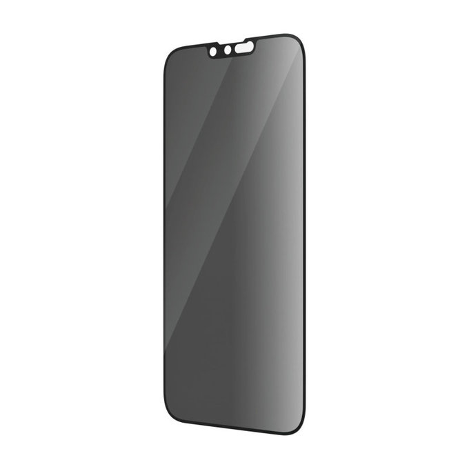 Tempered Glass UWF Privacy AB with Applicator for iPhone 14 Plus/13 Pro Max, Black, PanzerGlass