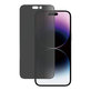 Tempered Glass UWF Privacy AB with Applicator for iPhone 14 Pro Max, Black, PanzerGlass