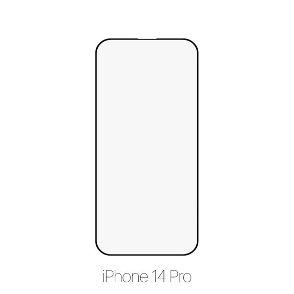 FixPremium FullCover Glass - Tempered Glass for iPhone 14 Pro