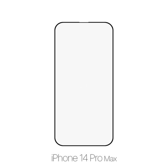 FixPremium FullCover Glass - Tempered Glass for iPhone 14 Pro Max