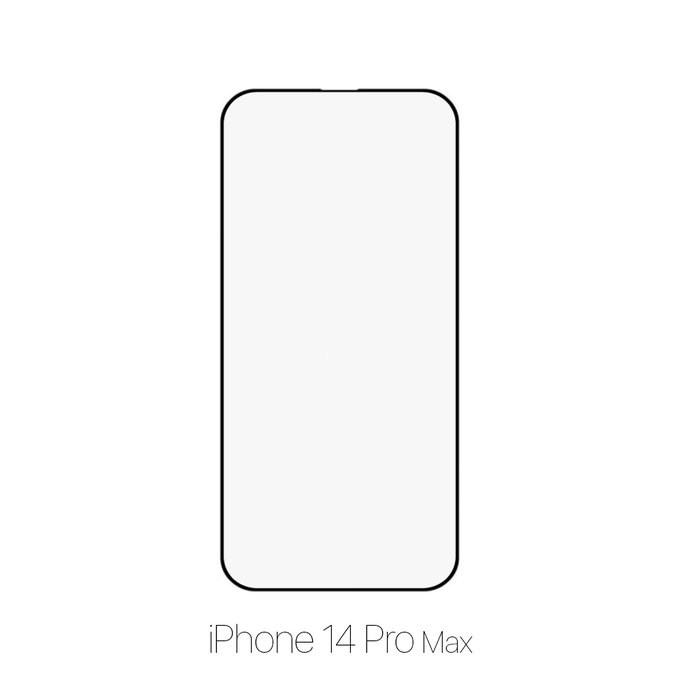 FixPremium FullCover Glass - Tempered Glass for iPhone 14 Pro Max