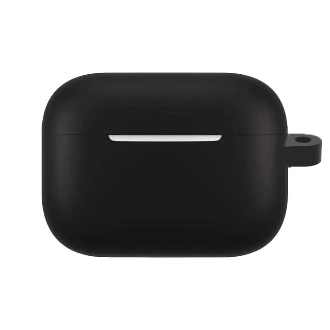 FixPremium - Silicone Case with Carabiner for AirPods Pro, black
