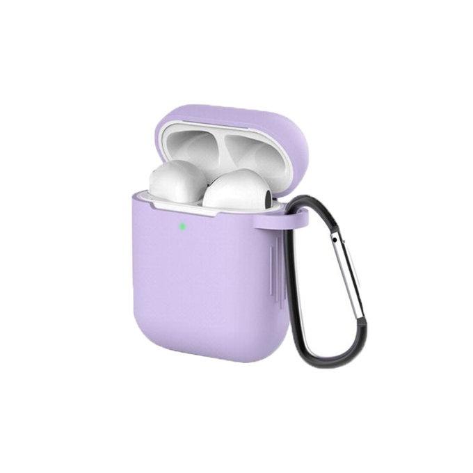 FixPremium - Silicone Case for AirPods 1 & 2, lila