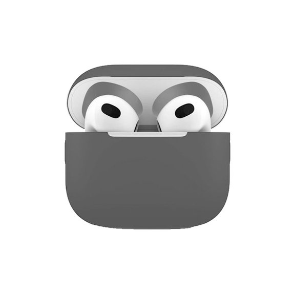 FixPremium - Silicone Case for AirPods 3, space grey