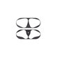 FixPremium - Antidust Sticker for AirPods 1 & 2, black