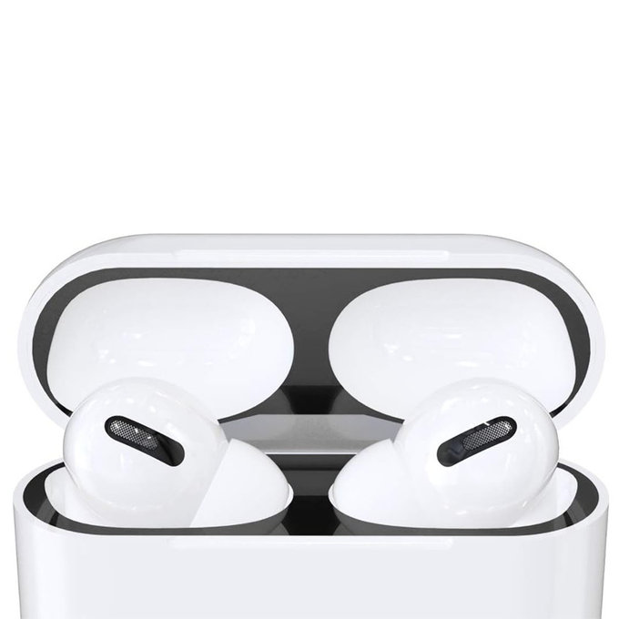 FixPremium - Antidust Sticker for AirPods Pro, black