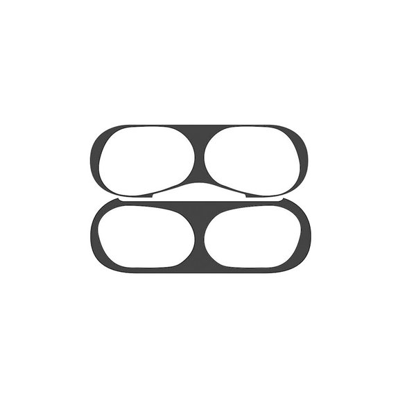 FixPremium - Antidust Sticker for AirPods Pro, black