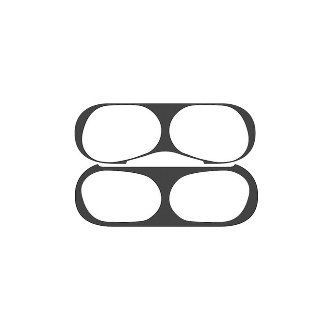 FixPremium - Antidust Sticker for AirPods Pro, black