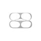 FixPremium - Antidust Sticker for AirPods Pro, silver