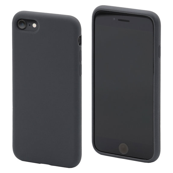 FixPremium - Silicone Case for iPhone 7, 8, SE 2020 & SE 2022, space grey