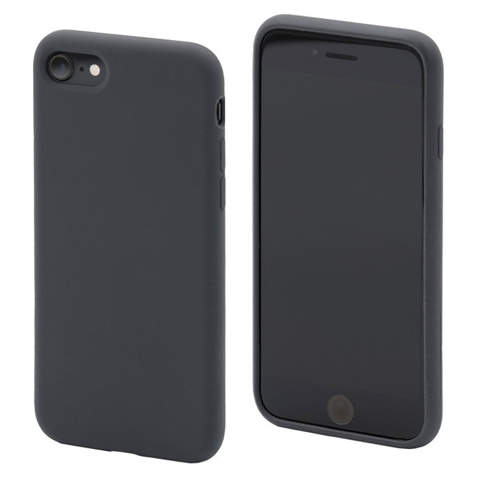 FixPremium - Silicone Case for iPhone 7, 8, SE 2020 & SE 2022, space grey