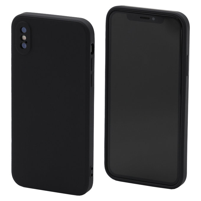 FixPremium - Silicone Case for iPhone X & XS, black