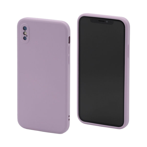 FixPremium - Silicone Case for iPhone X & XS, purple