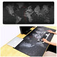 FixPremium - Mouse & KeyBoard Pad with Map Motive, black