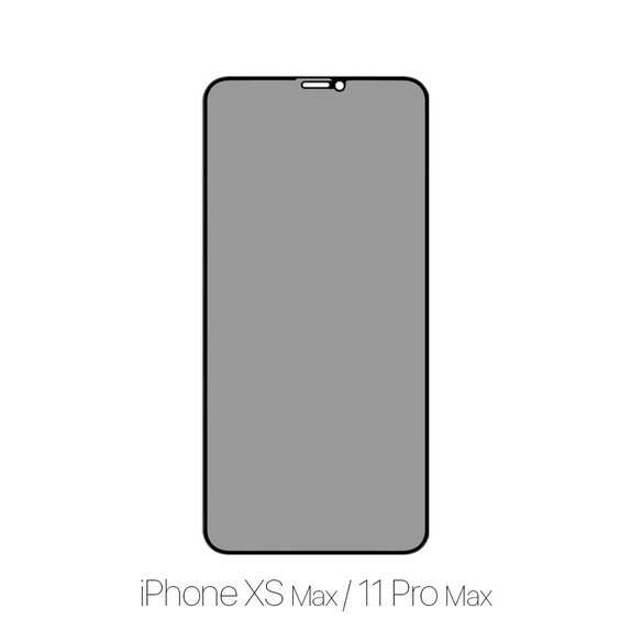 FixPremium Privacy Anti-Spy Glass - Tempered Glass for iPhone XS Max & 11 Pro Max