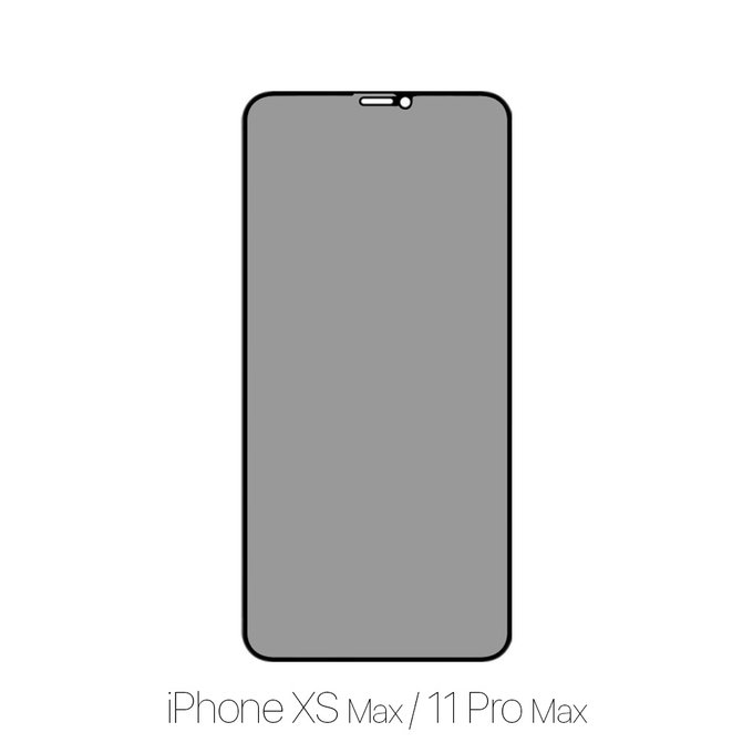 FixPremium Privacy Anti-Spy Glass - Tempered Glass for iPhone XS Max & 11 Pro Max