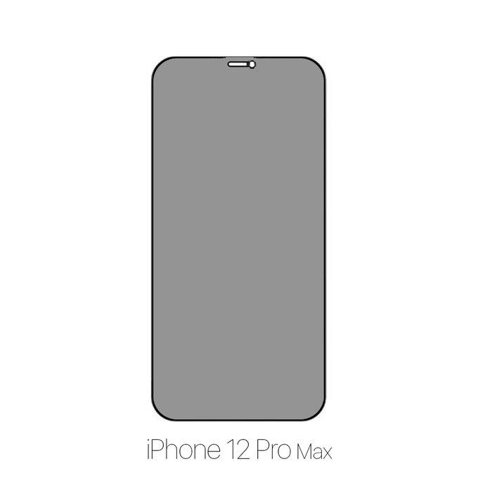 FixPremium Privacy Anti-Spy Glass - Tempered Glass for iPhone 12 Pro Max