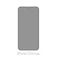 FixPremium Privacy Anti-Spy Glass - Tempered Glass for iPhone 12 Pro Max