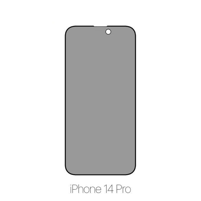 FixPremium Privacy Anti-Spy Glass - Tempered Glass for iPhone 14 Pro