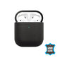 FixPremium - Leather Case for AirPods 1 & 2, black