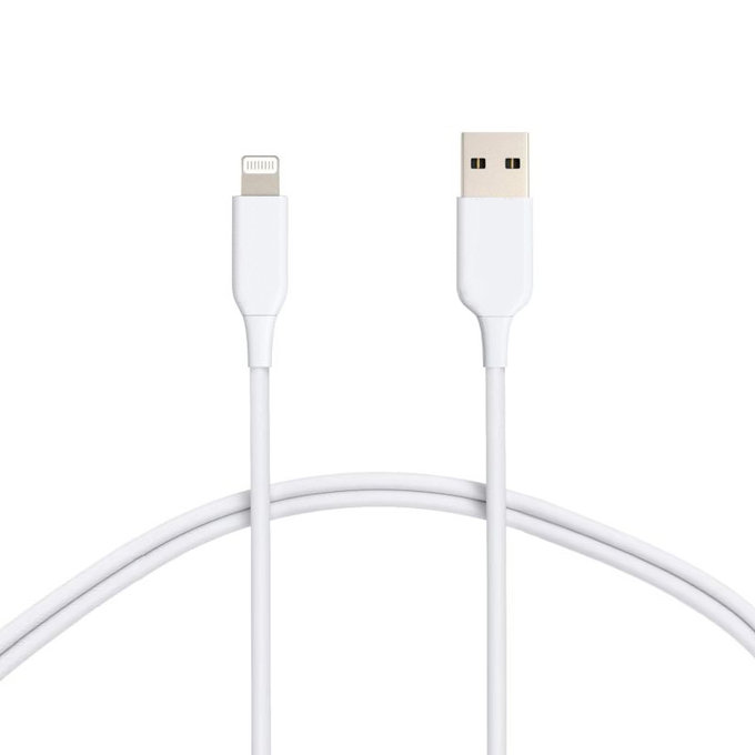 Lightning / USB cable, 2 m, compatible with Apple, bulk